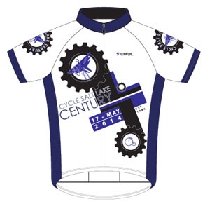 Salt Lake Century 2014 jersey design