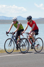 photo of two lady riders